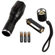 Moobom XM-L T6 2000 Lumens,5 Adjustable Modes Zoomable LED Tactical Flash light Torch Lamp Aluminum LED Flashlight... N8