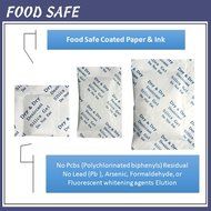 10 Gram Pack of 100 "Dry&amp;Dry" Silica Gel Packets Desiccant Dehumidifiers N9