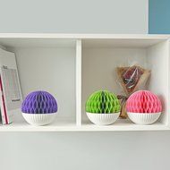 [PIOZIO] Non-Electric Eco-Friendly Felt Natural Evaporation ILEAF Ball Humidifiers, Aromatic, Easy to Clean, No... N3