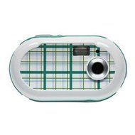 SNAP Digital Camera 1.3 MP Green Plaid