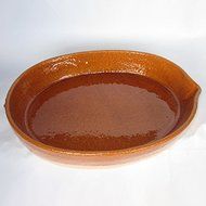 Spanish Oval Paella Cazuela From Pereruela - Small