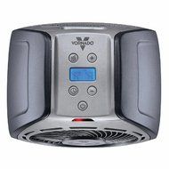 NEW!! "Cool-to-the-Touch" &amp; "Fire-Resistant" Steel Housing TouchStone Whole Room Vortex Heater with Timer &amp; Remote... N2