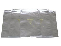 Dry-Packs 8 by 12-Inch Mylar Moisture Barrier Zipper Seal Recloseable Bag, Pack of 10