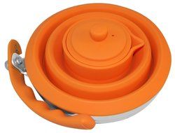 Better Houseware Collapsible Tea Kettle, Orange