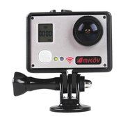 Sport Camera, TONSEE Amkov AMK7000S 1080P HD 60fps WiFi Action Camera with Sunplus 6350 Chipset - Sliver N2