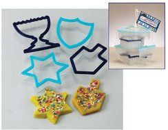Large Hanukkah Cookie Cutters