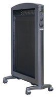 Soleus Air HM1-10-32 Ultra Thin Micathermic Heater, Black