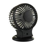 Mini Desktop Fan Double Blade USB Rechargeable (pink) N8