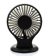 Mini Desktop Fan Double Blade USB Rechargeable (pink) N9