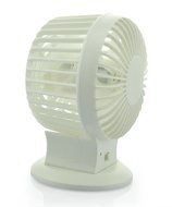 Mini Desktop Fan Double Blade USB Rechargeable (pink) N10