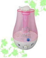 AJUSEN Ultrasonic Cool Mist Humidifier- 380ml/hour Ultra high Humidifying Capacity, Whisper-quiet Operation or...