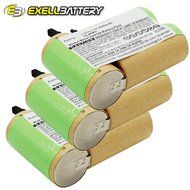 3x 3.6V Battery Fits BLACK &amp; DECKER V3610 Rechargeable Portable Cordless Vacuums