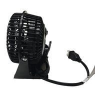 BRENTWOOD AC ADAPTER PERSONAL DESK MINI FAN 4" OFFICE KITCHEN (Black) N11