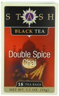 Stash Tea Chai Spice Black Tea, 20 Count Tea Bags in Foil (Pack of 6) N24