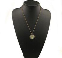 Tree of Life Mosaic Antique Vintage Necklace Pendant Jewelry Charm Gift N2