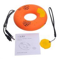 CODE Donut Premium Portable Wireless Bluetooth Speaker with NFC Tag (Orange, Dual Drivers, Built-in Speakerphone... N3