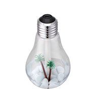 Bulb Humidifier , LED Nightlight, Creative USB Mini Humidifier Mute (Golden) N6