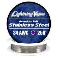 LV Stainless Steel 316L Wire 34 AWG - 250' N6