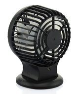 Mini Desktop Fan Double Blade USB Rechargeable (pink) N13