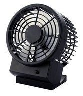 USB Mini Desktop Fan Double Blade Enlarged Version (blue) N14