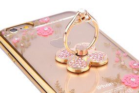 iPhone 6S Case,iPhone 6 Case, PHEZEN iPhone 6S TPU Case Luxury Bling Diamond Crystal Clear Soft TPU Silicone Back... N25