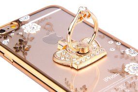 iPhone 6S Case,iPhone 6 Case, PHEZEN iPhone 6S TPU Case Luxury Bling Diamond Crystal Clear Soft TPU Silicone Back... N26