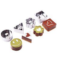Cake Mold For Baking Set of 4 Mousse Forming Ring Stainless Steel
