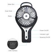 Mini Fan, Fivanus Portable Electric Handheld Misting Fan USB Rechargable Desktop Personal Cooling Mister Humidifier... N2