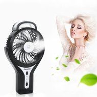 Mini Fan, Fivanus Portable Electric Handheld Misting Fan USB Rechargable Desktop Personal Cooling Mister Humidifier... N5