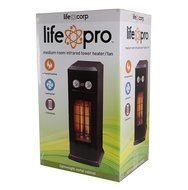 LifeSmart LifePro Portable 1500W Medium Room Infrared Quartz Tower Heater N7