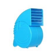 MuLuo Hand Held USB Portable Mini Bladeless Fan Super Mute Conch Desk Fan Orange N5