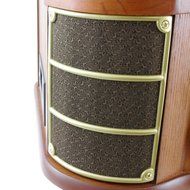Pyle Bluetooth Turntable Record Player , Built-in CD &amp; Cassette Players, AM/FM Radio, Vinyl-to-MP3 Recording Brown... N8