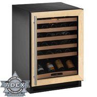 U-line 24&quot; Wine Captain 2000 Series Built-In Wine Cooler with 48 Bottle Capacity, Right Hinge N2