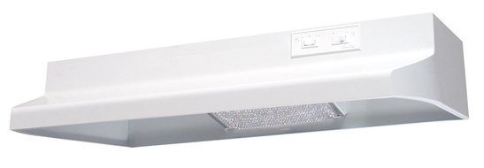 Air King AR1303 7-Inch Round Ducting Under Cabinet Range Hood with 2-Speed Blower and 180-CFM, 7.5-Sones, 30-Inch... N2