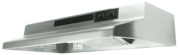 Air King AR1303 7-Inch Round Ducting Under Cabinet Range Hood with 2-Speed Blower and 180-CFM, 7.5-Sones, 30-Inch... N3