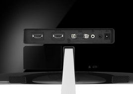 ASUS VX238H 23 inch Widescreen 80,000,000:1 1ms VGA/HDMI LED LCD Monitor, w/ Speakers (Black) N2