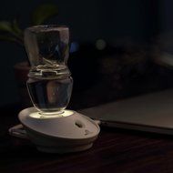 Alonea USB Mini Bottle Cap Humidifier Office Air Diffuser (Green) N14