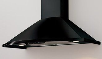 Zephyr Europa Savona Series ZSA-E30BB 30" Chimney Style Wall Mount Chimney Hood With 685 CFM Internal Blower 3...