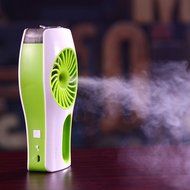 Xcellent Global Handheld USB Misting Fan Built-in Rechargeable Portable Mini Water Spray Fan with Personal Cooling... N3