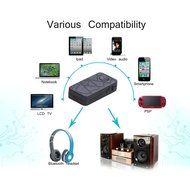 Freestep Multipoint Connection 4.1 Bluetooth Audio Music Receiver A2DP Wireless Adapter with 3.5mm AUX Port and...