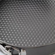 LEORX Nonstick Iron Cake Pan Set Baking Tray Springform Pan Pack of 3 (Grey) N2
