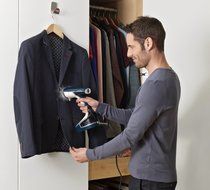 Rowenta DR8080 X-Cel Steam Powerful Handheld Garment and Fabric Steamer Stainless Steel Soleplate with Accessories... N4