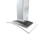Zephyr BMI-E30BG290 290 CFM 30 Inch Wide Wall Mounted Range Hood with Halogen Li, Stainless Steel with Glass N2