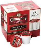 Community Coffee Dark Roast, K-Cup for Keuirg Brewers, 18 Count N2