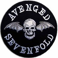 Avenged Sevenfold Metal Rock Punk Music Band Logo Patch Sew Iron on Embroidered for Collection with Free Shipping... N2