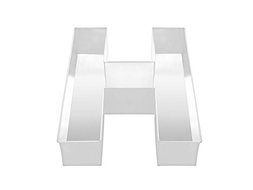 10&quot; ALPHABET &quot;H&quot; BIRTHDAY WEDDING ANIVERSARY CAKE TIN