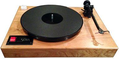 SOTA COMET Turntable with REGA S-303 tonearm-Genuine Cherry finish-Made in USA! N4