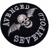 Avenged Sevenfold Metal Rock Punk Music Band Logo Patch Sew Iron on Embroidered for Collection with Free Shipping... N3