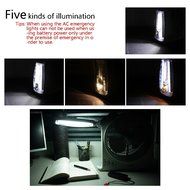 HAITRAL Rechargeable Table Fan SF-299AL Turbo Force Air Circulator AC/DC Operated with Led Light&amp;Search Light&amp;... N9