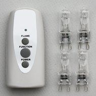 ELECTRIC WALL MOUNT FIREPLACE W/REMOTE 650/1350 WATT--DIGITAL REMOTE CONTROL 100% EFFICIENT N2